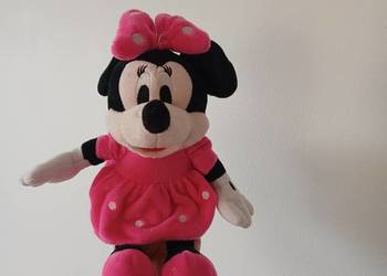 Maskotka pluszak przytulanka Myszka Minnie z dźwiękiem