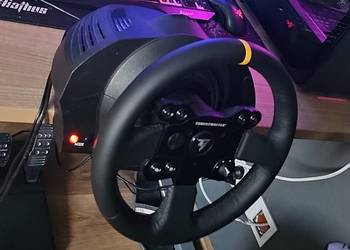Thrustmaster TX Leather Edition – kierownica + baza, stan bardzo dobry, mał