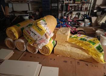 Wełna Isover Super Mata 033 180 mm (ok. 46 zł/m2) Wełna Isover Super Mata 033 180 mm (ok. 46 zł/m2)