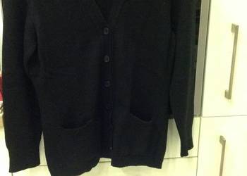 Sweter Czarny  Rozpinany Damski rozm S/M