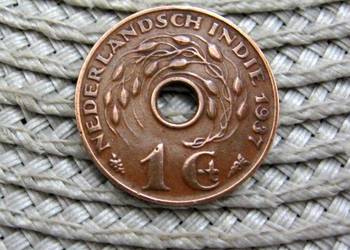 Holenderskie Indie Wschodnie 1 Cent 1937r