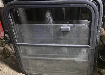 Fiat Ducato doka szyby okna przesuwne