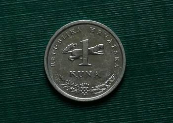 CHORWACJA - 1 kuna, 2001r