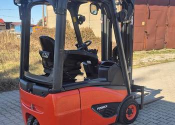 Wózek widłowy LINDE E14, Triplex,  2017r
