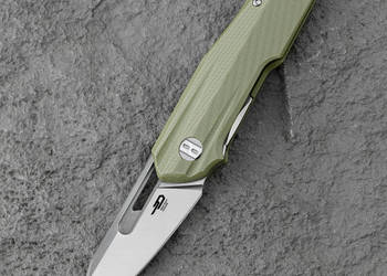 Nóż składany Bestech Toddler OD Green G10, Satin / Stonewashed 14C28N by M…