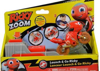 Motor Ricky Zoom Motocykl Wyrzutnia Wystrzel i Jedź