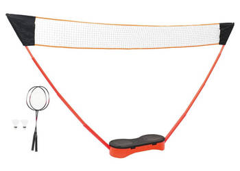 Zestaw do badmintona: 2 rakietki siatka i etui 292x30x152 cm WM-4016329
