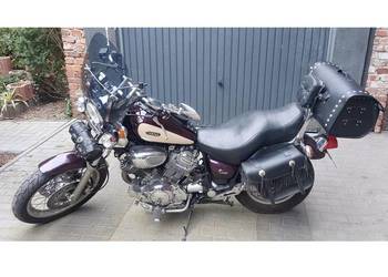 Sprzedam Motocykl YAMAHA XV 750 1993r. + Sakwy skóra  = STAN IDEALNY