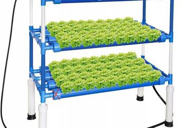 ZESTAW DO UPRAWY HYDROPONICZNEJ 108 OTWORÓW 3-POZIOMOWY ZESTAW DO SADZENIA