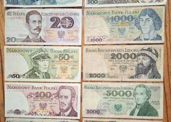 Zestaw Banknotów PRL II