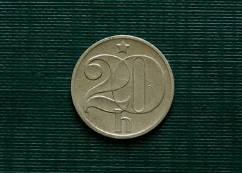 CZECHOSŁOWACJA - 20 halerzy, 1977r