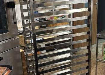 Wózek do transportu blach piekarniczych 16x60x40