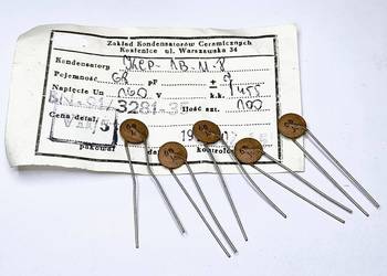 Kondensator 68pF 160V KCP CERAD