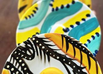 Ręcznie malowana porcelana