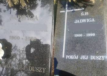 Odnowienie napisów, liter Wrocław, cmentarz przy Osobowickiej, cena