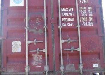 Kontener morski / magazynowy 20' używany, 6 m.