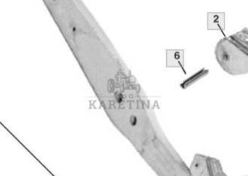 John Deere 7600 7700 7800 Ramię Tylne TUZ Dolne Cięgno Prawe Lewe AL76094 …