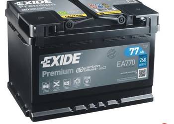 Akumulator Exide Premium 77 Ah 760 A Prawy Plus