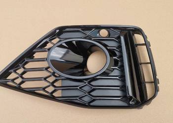 AUDI RS4 B9 LIFT KRATKA ZDERZAKA LEWA CZARNA LAKIER   8W0807681AS