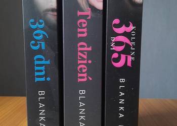 ZESTAW trzech książek. Cykl powieści Blanki Lipińskiej