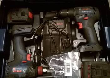 Zestaw narzędzi Bosch Profesional klucz udarowy i wiertarko wkrętarka