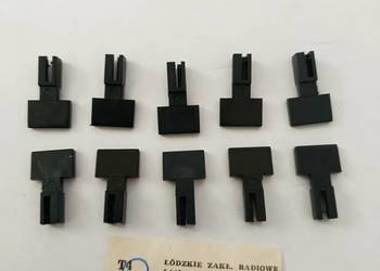 Przycisk magnetofonowy VINTAGE-UNITRA 10szt czarny