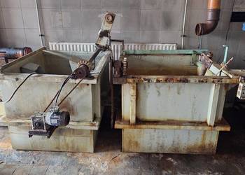 Wanna galwaniczna 90x100x90 poj. 800l do filtrowania kąpieli galwanicznych