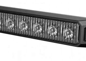 Lampa strobo Stroboskop 7W pomarańcz 6 LED 12/24V