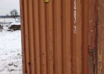 Kontener morski, stróżówka garaż.