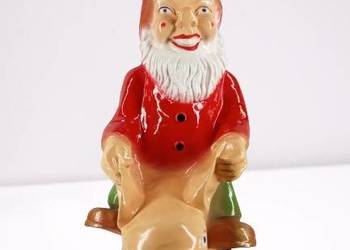 Figura Dekoracja Krasnal na Świni
