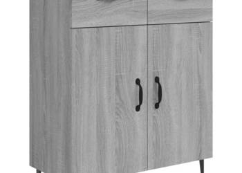 Szafka szary dąb sonoma 695x34x90cm materiał drewnopochodny WM-817361