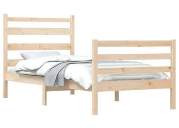 Rama łóżka lite drewno sosnowe 100 x 200 cm WM-3103703
