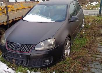 VW Golf GTI V   2.0 TFSI 200 KM czarny mat  220 tyś km