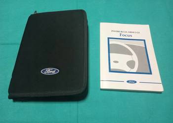 FORD FOCUS MK1 Instrukcja książka gwarancyjna ETUI 2000 KOMPLET PL POLSKA