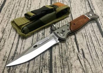 Bagnet nóż sprężynowy wojskowy Ak47 sztylet finka 34 cm Najw