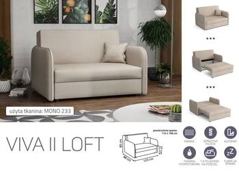 Sofa/Kanapa Viva II Loft Darmowa dostawa