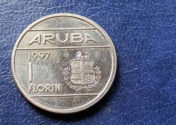 Stare monety 1 floren 1997 Aruba