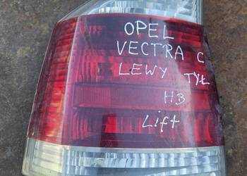 Vectra c lewa tylna lampa hatchback lift