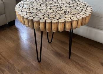 Indonezja stolik drewniany handmade