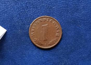 Stare monety 1 fenig 1937 Niemcy Stare monety 1 fenig 1937 Niemcy