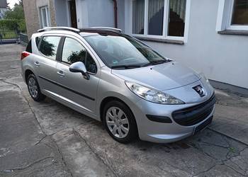 Peugeot 207 SW 2009r 1.4 Klima Panorama Niemcy Polecam
