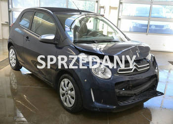Citroen C1 1.2 vti 82ps * klimatyzacja * PANORAMA * lekko uszkodzony * ICD…
