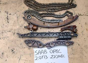 SAAB 2,0TB OPEL Z20NEL rozrząd łańcuch ślizgi napinacz