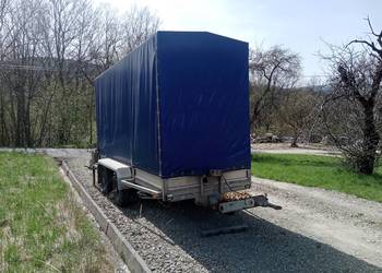 Przyczepa 2-osiowa najazdowa SAM- DMC 6500kg