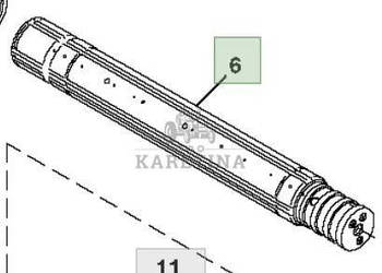 John Deere 8110 8210 8310 8410 Wał Wałek Skrzyni Biegów CZĘŚCI RE55581
