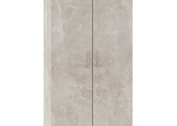 Szafka na buty szarość betonu 55x35x108 cm WM-342666