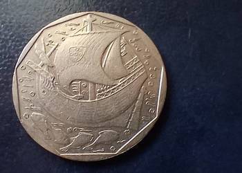 Stare monety 50 eskudo 1988 Portugalia