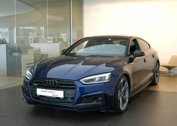 Audi A5 Sportback 45TFSI 245 KM Quattro Sline LED Alcantara B&O Kamera ACC…