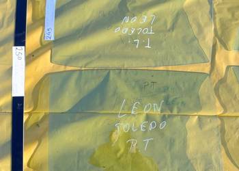 SZYBA DRZWI TYLNA LEWA I PRAWA , SEAT TOLEDO 2,  LEON