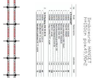 Deskowanie ścienne HANDSET